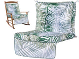 Outdoor High-Back Chair Cushions, One-Piece Hinged and Back Design, Fade-Resistant & Waterproof 13448843