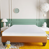 ZUN 6 in. Firm Gel Memory Foam Mattress for Full Size Bed, White B011P198405