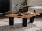 Cloud Coffee Table Modern Colour Combination Coffee Table Easy Assembly Coffee Table for Living Room W3081P352098