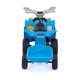 ZUN 6V Kids Electric ATV, Toddler Ride on Car with Trailer, Music, Bluetooth Power Display for Boys W2181P164288