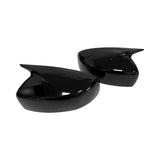 fit for Infiniti G25 G37 Q40 Q60 2009-2015 Gloss Black Sde Wing Mirror Cover Cap 01859091
