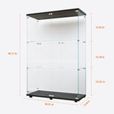 Tempered Glass Display Cabinet,Wine Cabinet,storage Cabinet,File Cabinet,with Battery-powered paipai W3155P291595