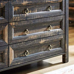 ZUN Farmhouse 8 Drawers Dresser Chests for Bedroom, Wood Rustic Wide Chset of Drawers,Storage Dressers W2393P197414