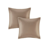 8 Piece Embroidered Comforter Set Natural Cal King B03597013