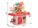 Kids Kitchen Playset Toys - red W2181P154411
