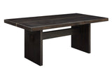 ZUN ACME Jaramillo Dining Table, Black Finish DN02695