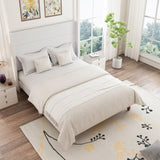 Stylish High Headboard Bed, 54 "High Headboard, High Quality, Comfortable High Back Design Ideal for W1716P222784