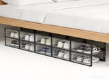 Stackable Shoe Storage Boxes 12 Pack, Clear Plastic Sneaker Containers, Versatile Storage Bins for 17017328