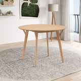 42.01 Inch Saving Place Table,Wooden Dining Table 4 Persons,Modern Design Round Kitchen Table W2582P197670