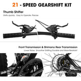 A29367 29 Inch Mountain Bike 21 Speed, Suspension Fork, Aluminum Frame Disc Brake, Mountain biking W709P292364