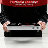 3500W Electric Single Burner Cooktop 110V - Rapid Heating Hot Plate with 4 Preset Modes 11568545