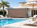 90% Sun Shade Cloth 10x12 ft, 140 GSM HDPE Pergola Shade Cover with Stainless Steel Grommets, 95301188