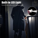 Folding Seat Cane 5-Level Height Adjust, LED Light, Anti-Slip Pads, Aluminum Alloy, Bonus 81097727