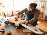 DIY 4 String IB Style Electric Bass Guitar Kits with Mahogany Body, Maple Neck and Accessories 98014597