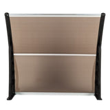 HT-100 x 96cm Household Application Door & Window Rain Cover Eaves Brown Board & 27539880
