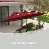 Cantilever Tilt Offset Patio Umbrella 01155553