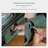 Genuine Leather Handmade Camera Handle Case Bag Cover for the om-3 camera 15053644