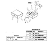 Modern Style 1pc End Table Drawer Brown Finish Living Room Furniture Stylish Table B011P151637