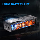 Rechargeable Tire Inflator with Digital Pressure Value Portable Air Compressor for Cars Motorcycles 86948286