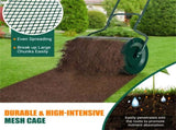 24-Inch Metal Mesh Compost with 2.7 Cu.ft Large Capacity, Heavy-Duty Rustproof Lawn 78341975