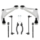 8Pcs Front Control Arms w/Ball Joint Sway Bar Fit for Nissan Altima 2015-2018 Fit for Nissan Maxima 65314053