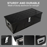 ZUN 30 Inch Tool Box Underbody Flatbox Truck Car Outdoor Trailer Pickup,RV Storage Organizer,Underbed W2788P190923