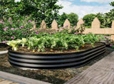 Galvanized Raised Garden Bed 8x4x1ft - Heavy Duty Metal Planter Box for Vegetables, Herbs & Flowers, W840P499238