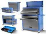 Rolling Tool Chest with Wheels 8 Drawers, Assembled Tool Cabinet Combo with Drawers, Detachable W1239137222