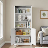3-layer with 2 doors double Z shape with black iron corners, front curved base feet, triammine board 47974892