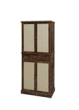 ZUN 4 Door Cabinet with 1 Drawer, with 4 Adjustable Inner Shelves, Storage Cabinet W688P211279