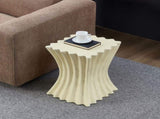 15.16 inch Side Table Vintage Sturdy Fiberglass Table For Living Room Apartment No Need Assembly W876P408752