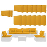 Cushion Covers for 7 Pcs Wicker Rattan Sectional Sofa, 14Pack Cushion Slipcovers Set 22119490