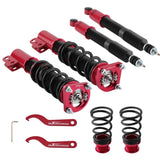 ZUN Coilovers Shocks Struts 24-Way Damper Suspension Kit for Ford Mustang 4th Convertible/Coupe 45912387