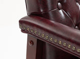 Leather Reception Guest Chairs W/Padded Seat and Arms Ergonomic Mid-Back Office Executive Side Chair W1333P338901