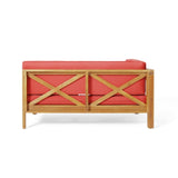 BRAVA X-BACK LEFT CORNER BENCH, RED 57967.00RED