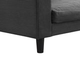 74" High Resilience three seater Sofa, Wooden Frame 3 Seat Sofa, Comfy , Modern Upholstered Sofa, W311P221223