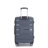 Hardshell Suitcase Double Spinner Wheels PP Luggage Sets Lightweight Durable Suitcase with TSA W284112582