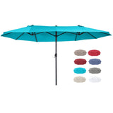 Outdoor beach umbrella/Double-Sided Market Umbrella 07431949