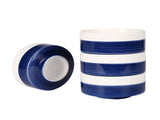 10 OZ WhiteBule Ceramic Bowls Set of 4 - Cereal Bowl,Soup Bowls for Kitchen, Ramen Bowl, Microwave 77989432