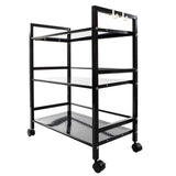 Widen 3 Tiers Multi-functional Storage Cart Black 09550245