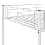 ZUN Twin Over Twin Metal Bunk Bed 61744003