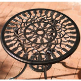 NASSAU CAST 3PC BISTRO SET 24360.00COPPER