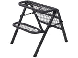 Foldable SUV Tire Ladder Adjustable Vehicle Access Step for Truck SUV RV Offroad W465P409176