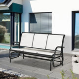 Outdoor courtyard seats for 3 people 86339202