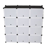 ZUN Portable Shoe Rack Organizer 48 Pair Tower Shelf Storage Cabinet Stand Expandable for Heels, Boots, 72352071