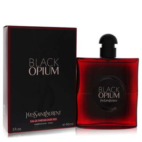 Black Opium Over Red by Yves Saint Laurent Eau De Parfum Spray 3 oz for Women FX-565973