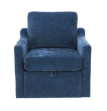 Swivel Arm Chair with Soft Chenille Fabric, Comfy Accent Chair for Living Room. Bedroom .Reading W2671P296993