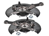 Pair LeftRight Steering Knuckle & Hub Bearing Fit for Honda Civic Si 2006-2011 L4 2.0L 26716258