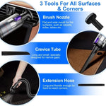 ZUN 3 In 1 Handheld Vacuum Cleaner Cordless Car Vacuum 15000PA Rechargeable Duster with 2 Modes 2 24705807