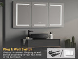 48*28in OZON Board, 1 Door, 2 Layers, Led Light, Anti-Fog, Three-Color Lighting, Brightness 56218139